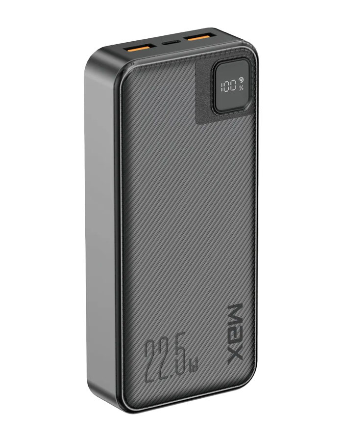 پاور max 20000 MZ_11 پاوربانک برند MAX ظرفیت 20000 میلی آمپر مدل MZ_11 - Image 1